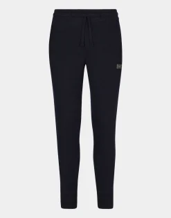 Wool and cashmere knit jogging pants
