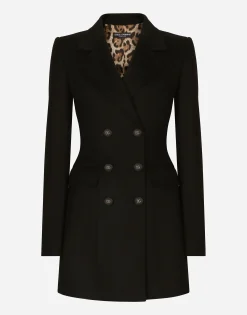 Wool and cashmere Turlington jacket