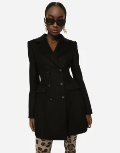 Wool and cashmere Turlington jacket
