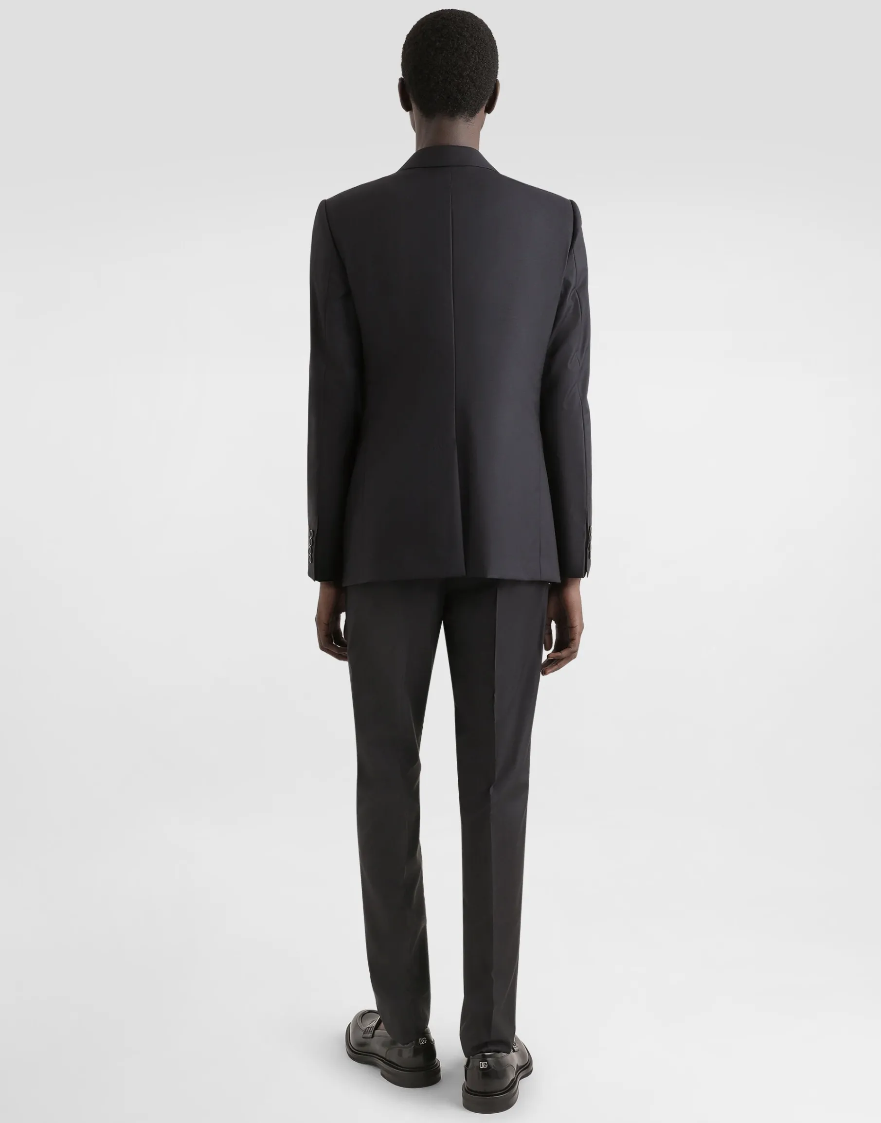 Wool and silk Martini-fit suit