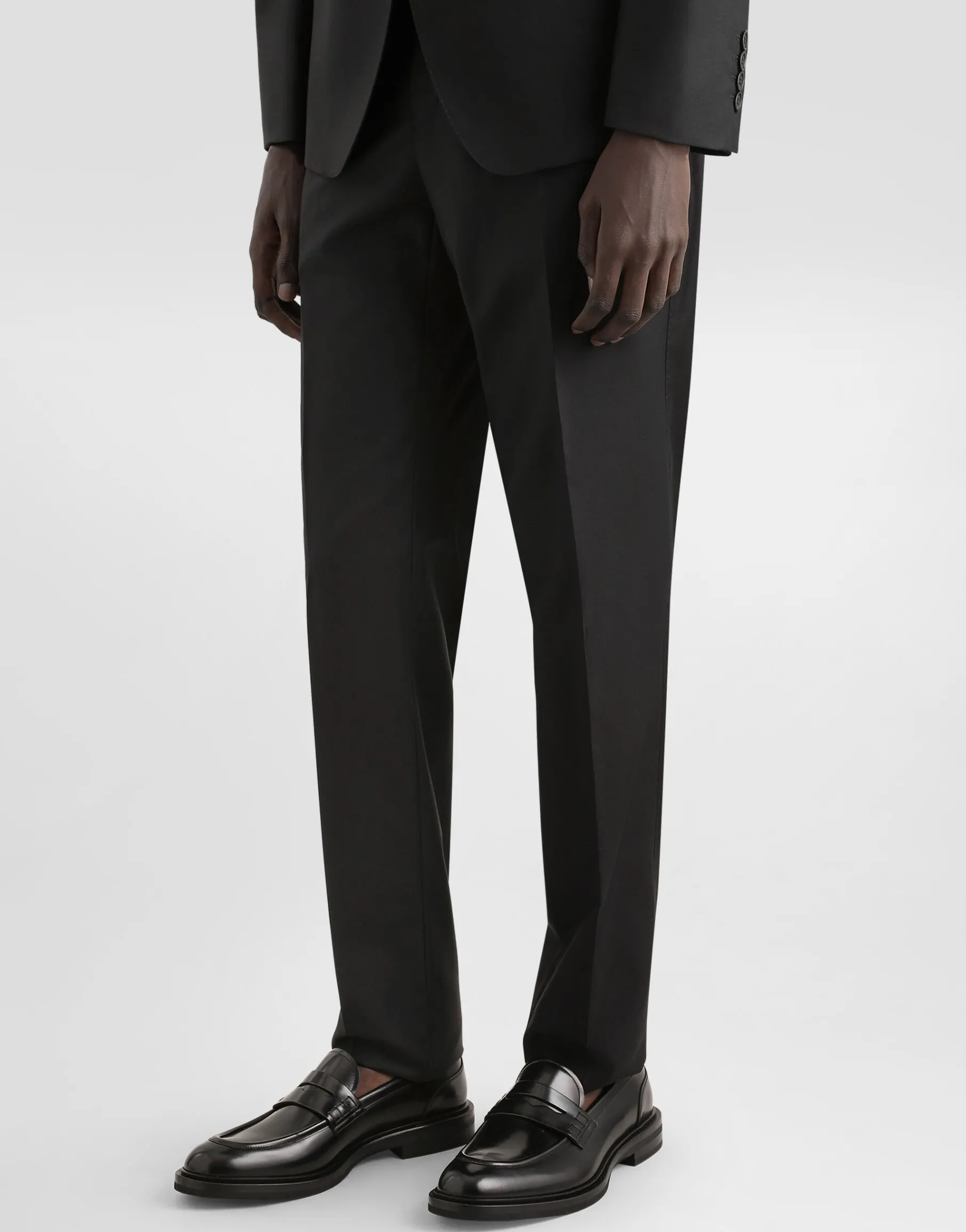 Wool and silk Martini-fit suit