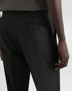 Wool and silk Martini-fit suit