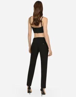 Wool fabric pants