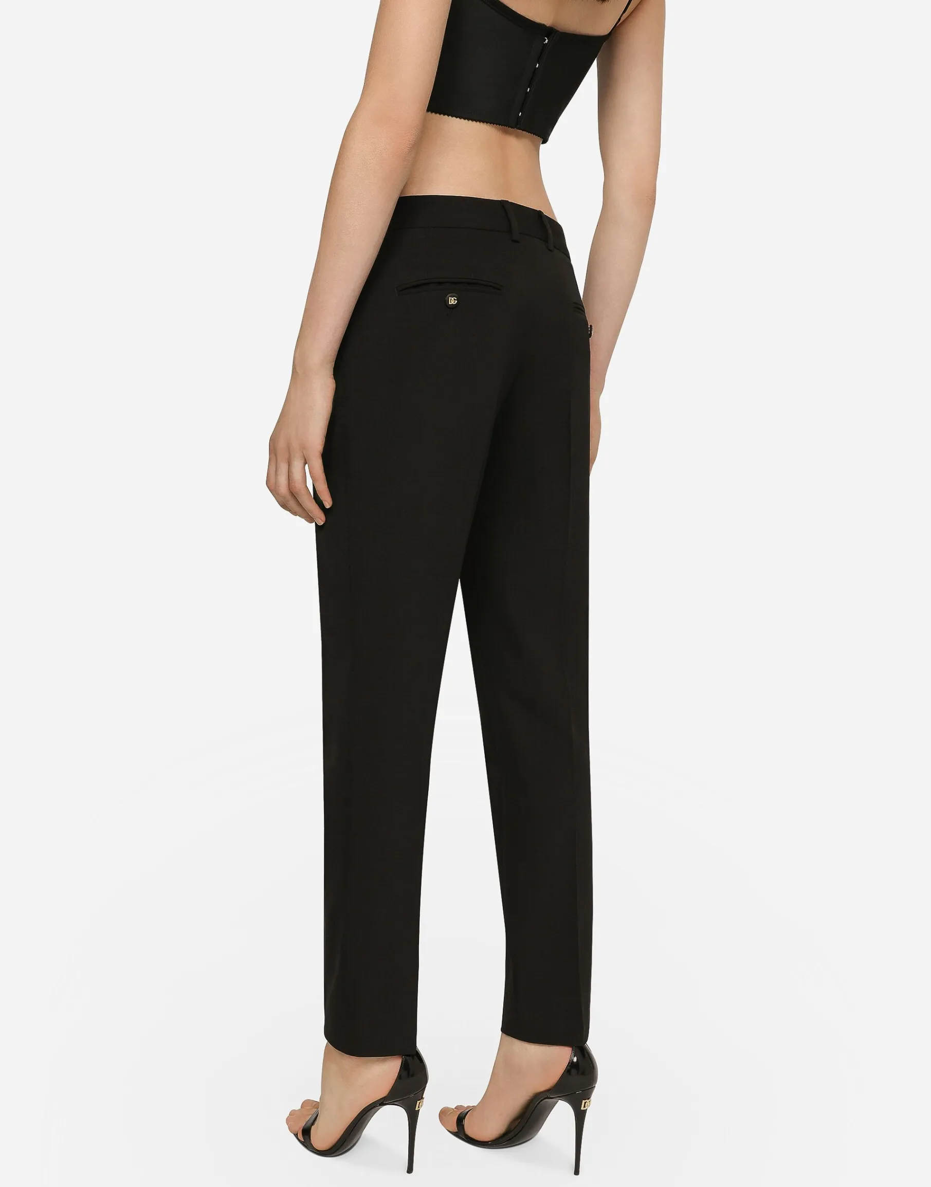 Wool fabric pants