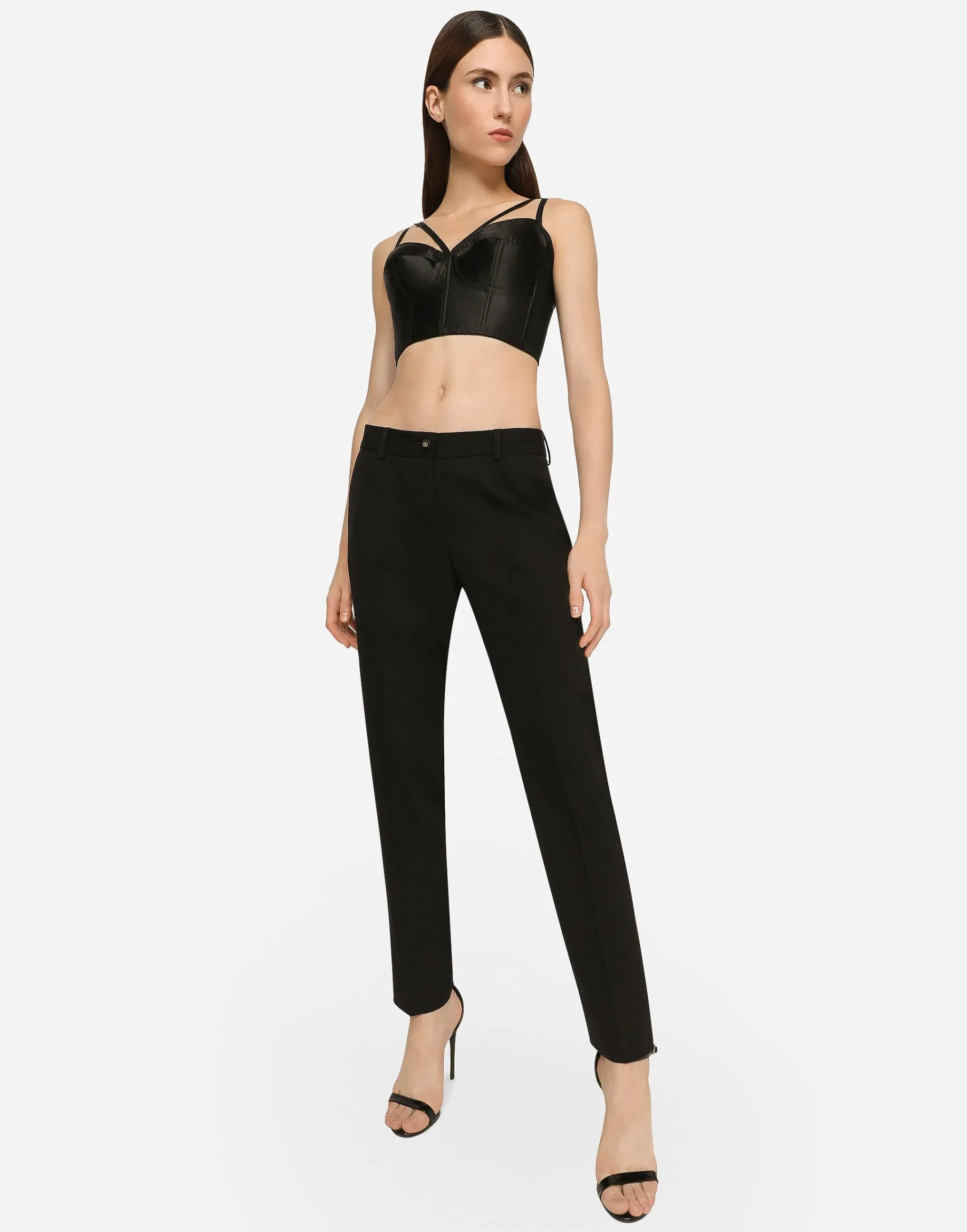 Wool fabric pants