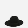 Wool felt fedora hat