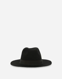 Wool felt fedora hat