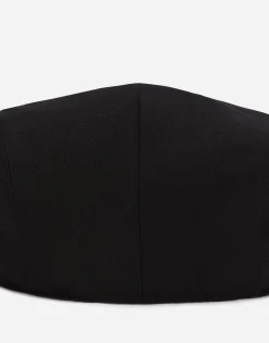 Wool flat cap