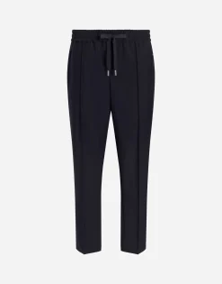 Wool jogging pants