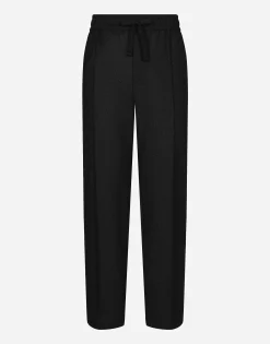 Wool jogging pants