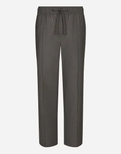 Wool jogging pants