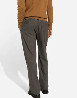 Wool jogging pants