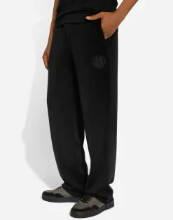 Wool jogging pants