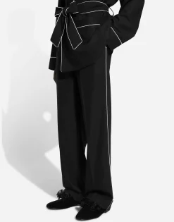 Wool pants