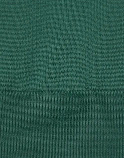 Wool polo-shirt with branded tag