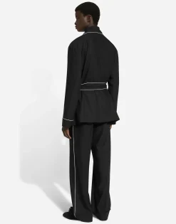 Wool robe