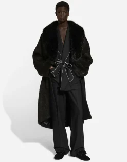 Wool robe